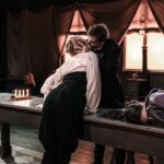 Valguskujundus lavastusele "Preili Julie" koos Ivar Piterskihhiga.