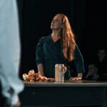 Valguskujundus lavastusele "Preili Julie" koos Ivar Piterskihhiga.